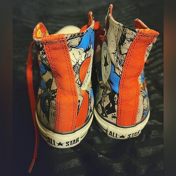 DC Comics Superman Converse Unisex Hi Top Sneaker M5/W7 - Picture 4 of 7
